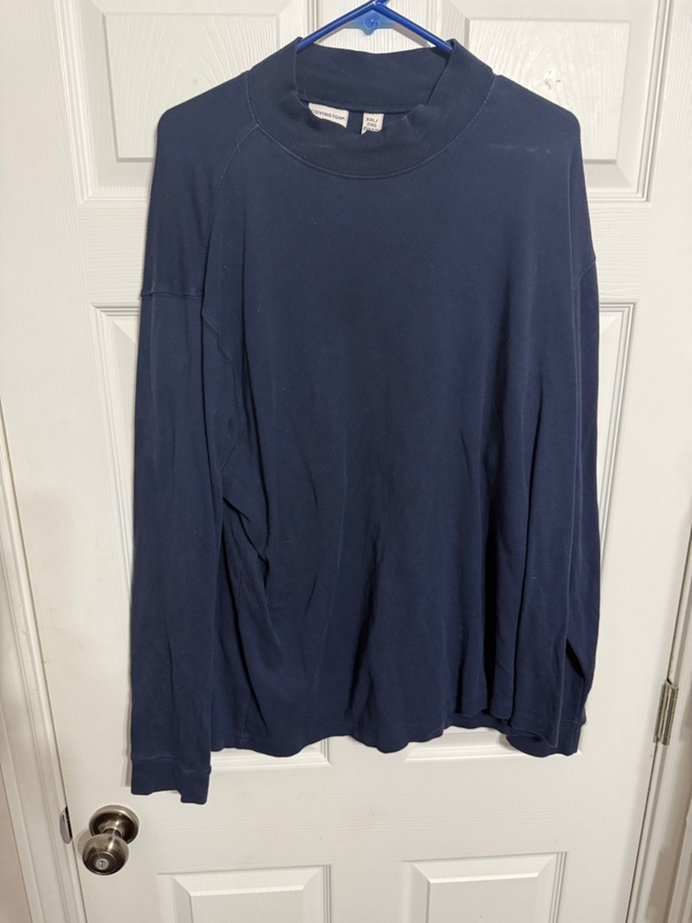 Covington Navy Blue Long Sleeve Pullover